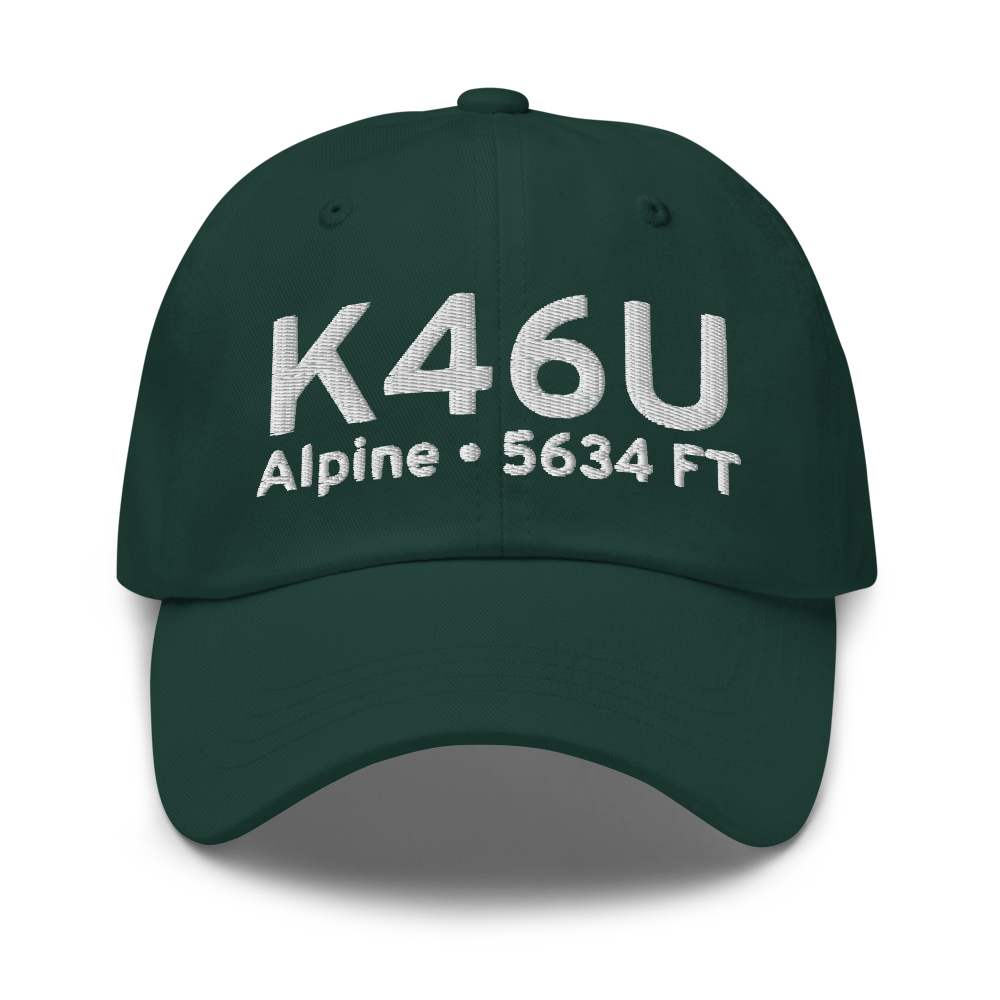 Alpine Airport (K46U) ICAO Hat 