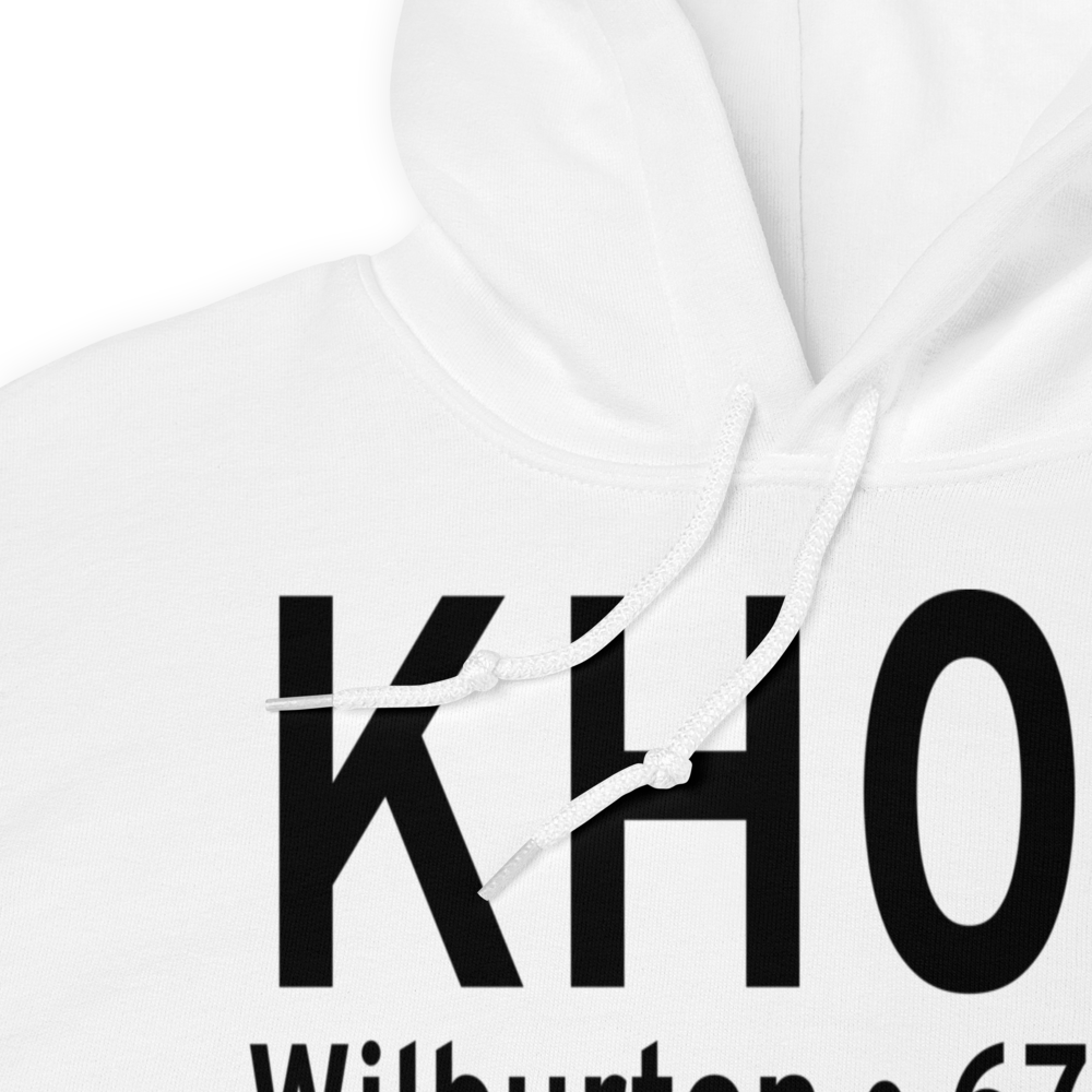 Wilburton Municipal Airport (KH05) ICAO Hoodie Sweatshirt 