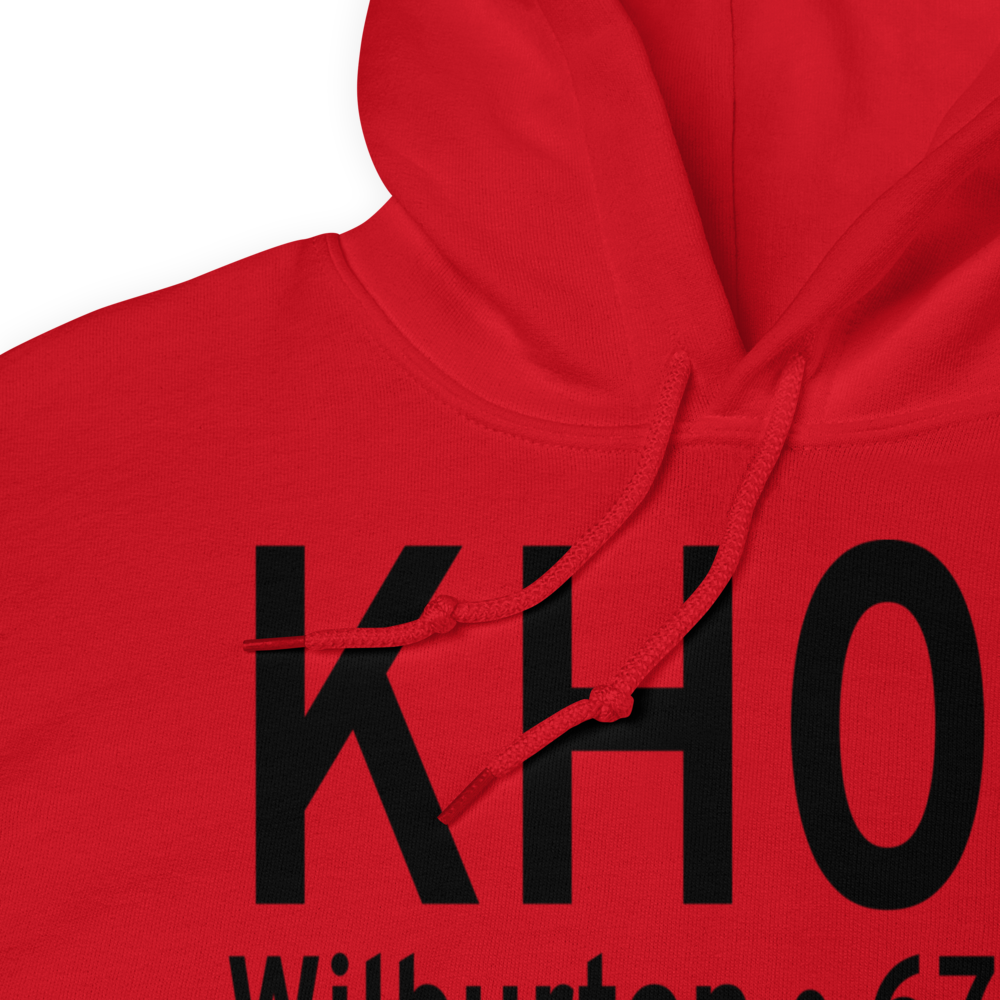 Wilburton Municipal Airport (KH05) ICAO Hoodie Sweatshirt 