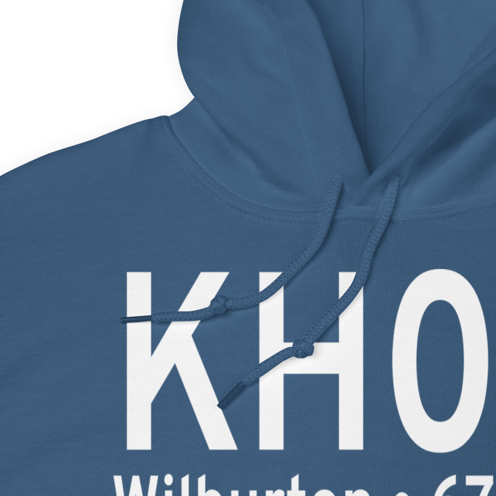 Wilburton Municipal Airport (KH05) ICAO Hoodie Sweatshirt 