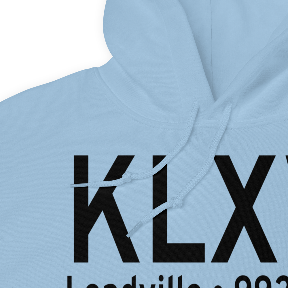 Lake County Airport (KLXV) ICAO Hoodie Sweatshirt 