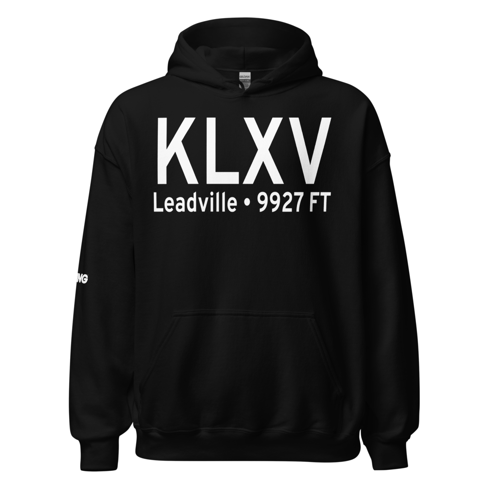 Lake County Airport (KLXV) ICAO Hoodie Sweatshirt 