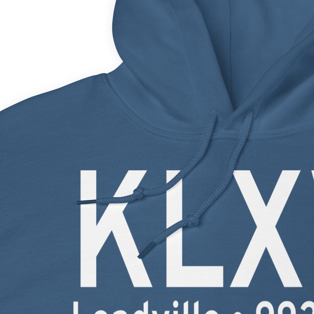 Lake County Airport (KLXV) ICAO Hoodie Sweatshirt 