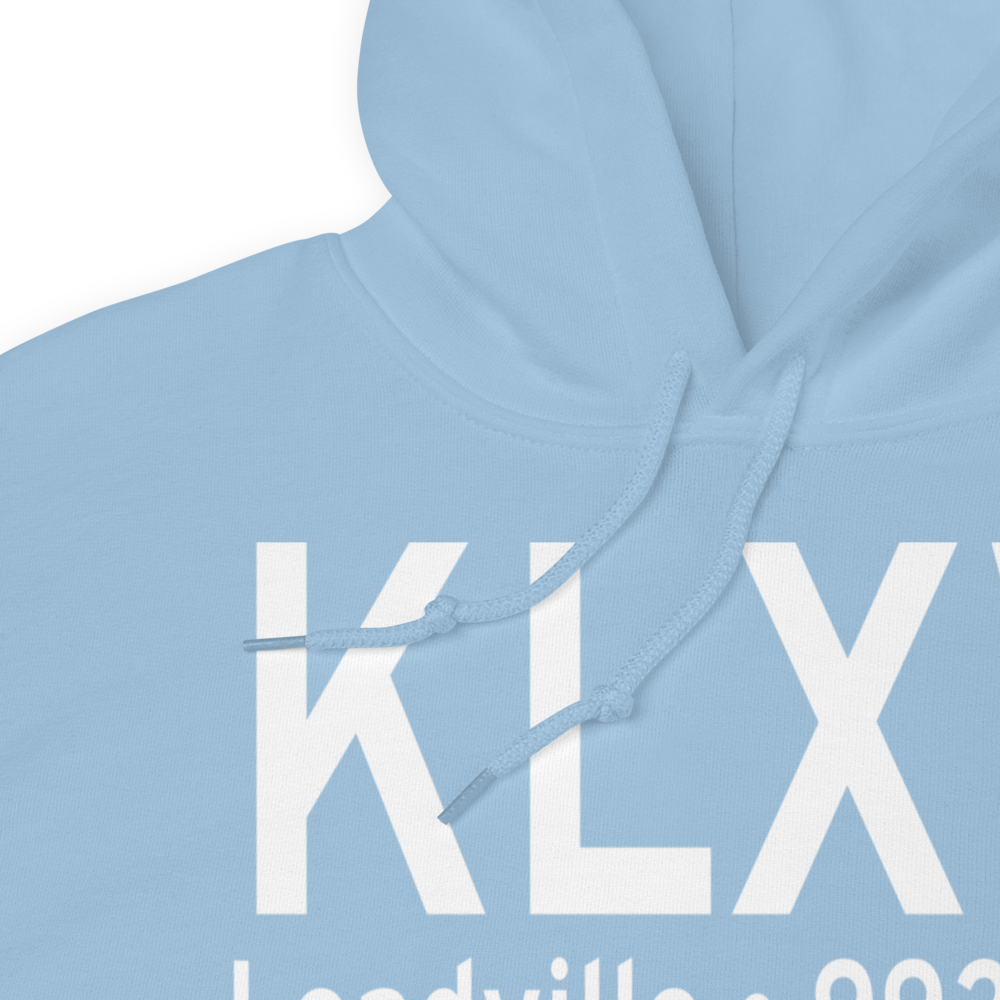 Lake County Airport (KLXV) ICAO Hoodie Sweatshirt 