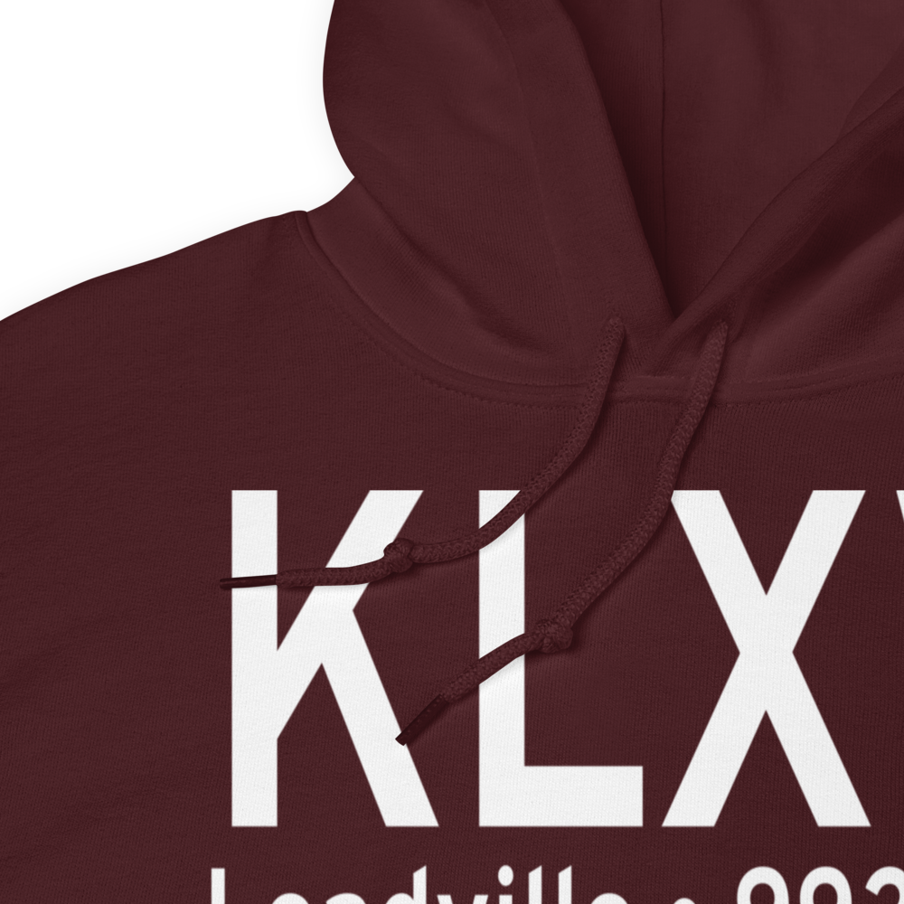 Lake County Airport (KLXV) ICAO Hoodie Sweatshirt 