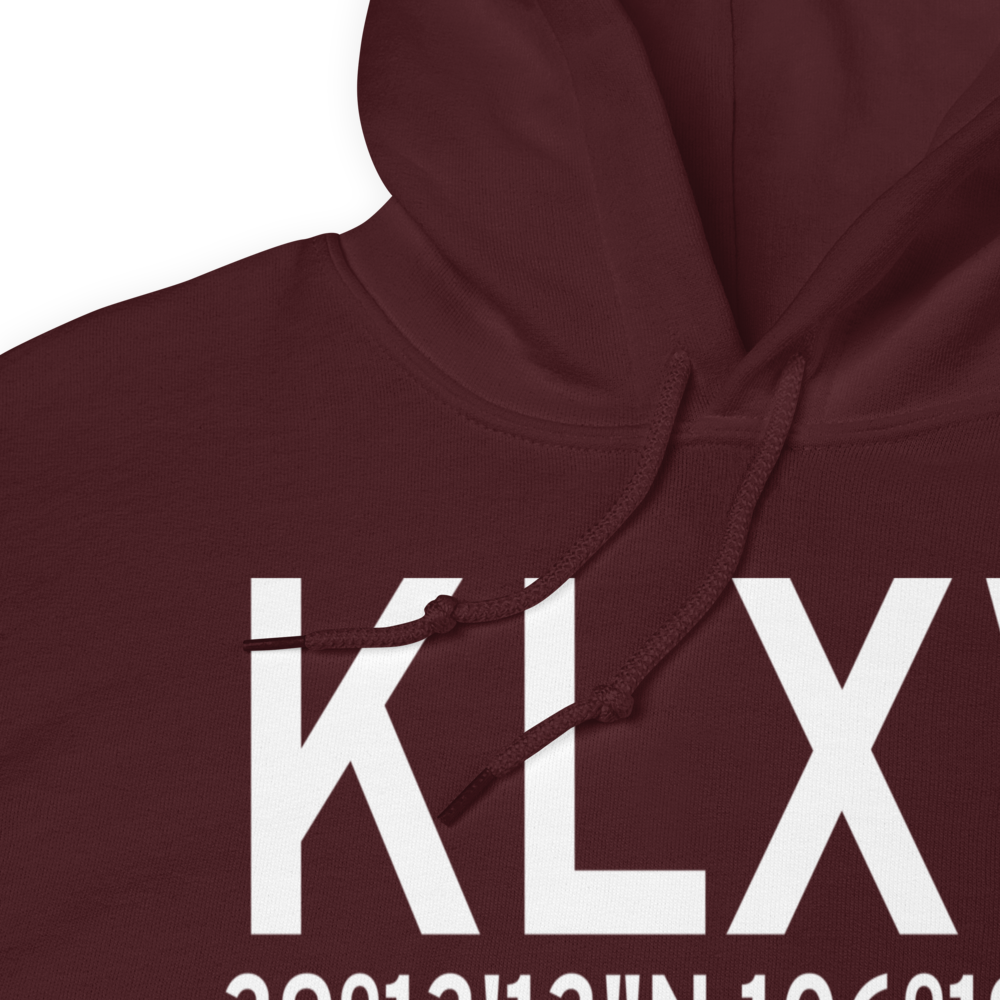Lake County Airport (KLXV) ICAO Hoodie Sweatshirt 