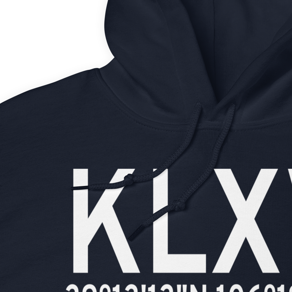 Lake County Airport (KLXV) ICAO Hoodie Sweatshirt 