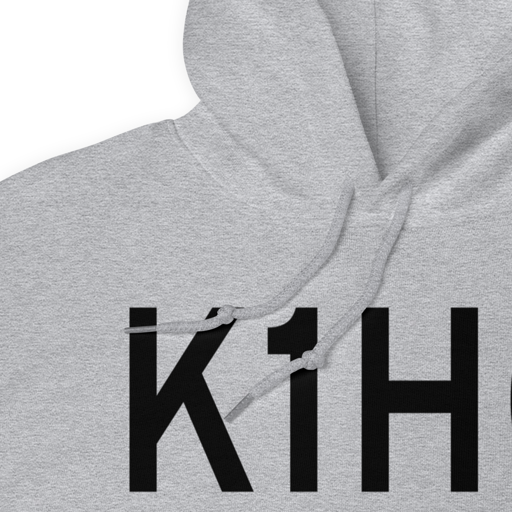 Creve Coeur Airport (K1H0) ICAO Hoodie Sweatshirt 