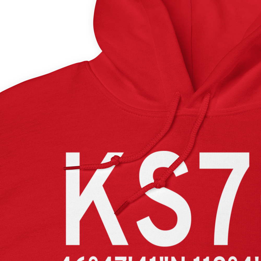 Othello Municipal Airport (KS70) ICAO Hoodie Sweatshirt 