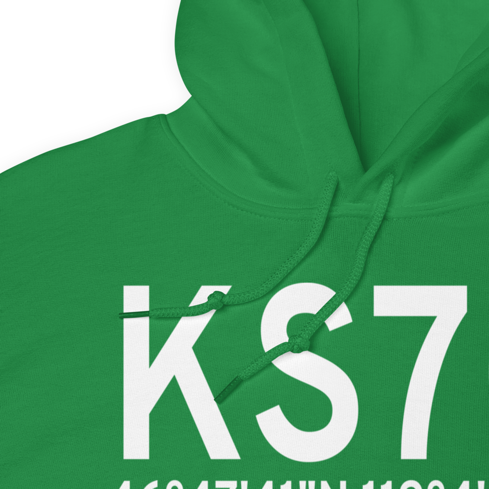 Othello Municipal Airport (KS70) ICAO Hoodie Sweatshirt 