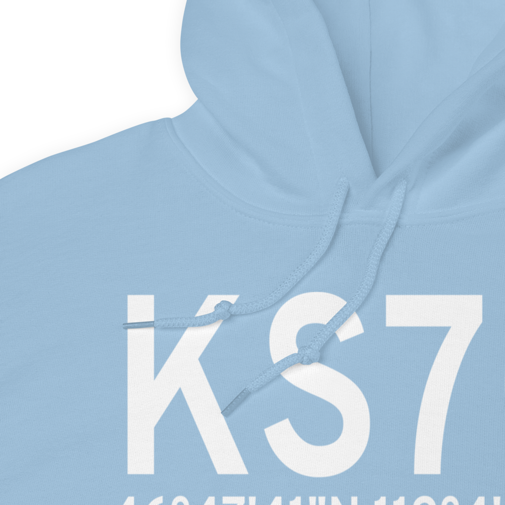 Othello Municipal Airport (KS70) ICAO Hoodie Sweatshirt 