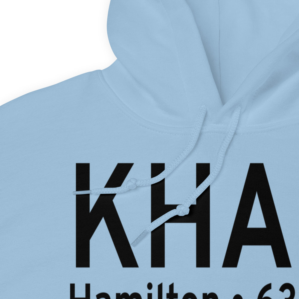Butler Co Regional Airport - Hogan Field (KHAO) ICAO Hoodie Sweatshirt 