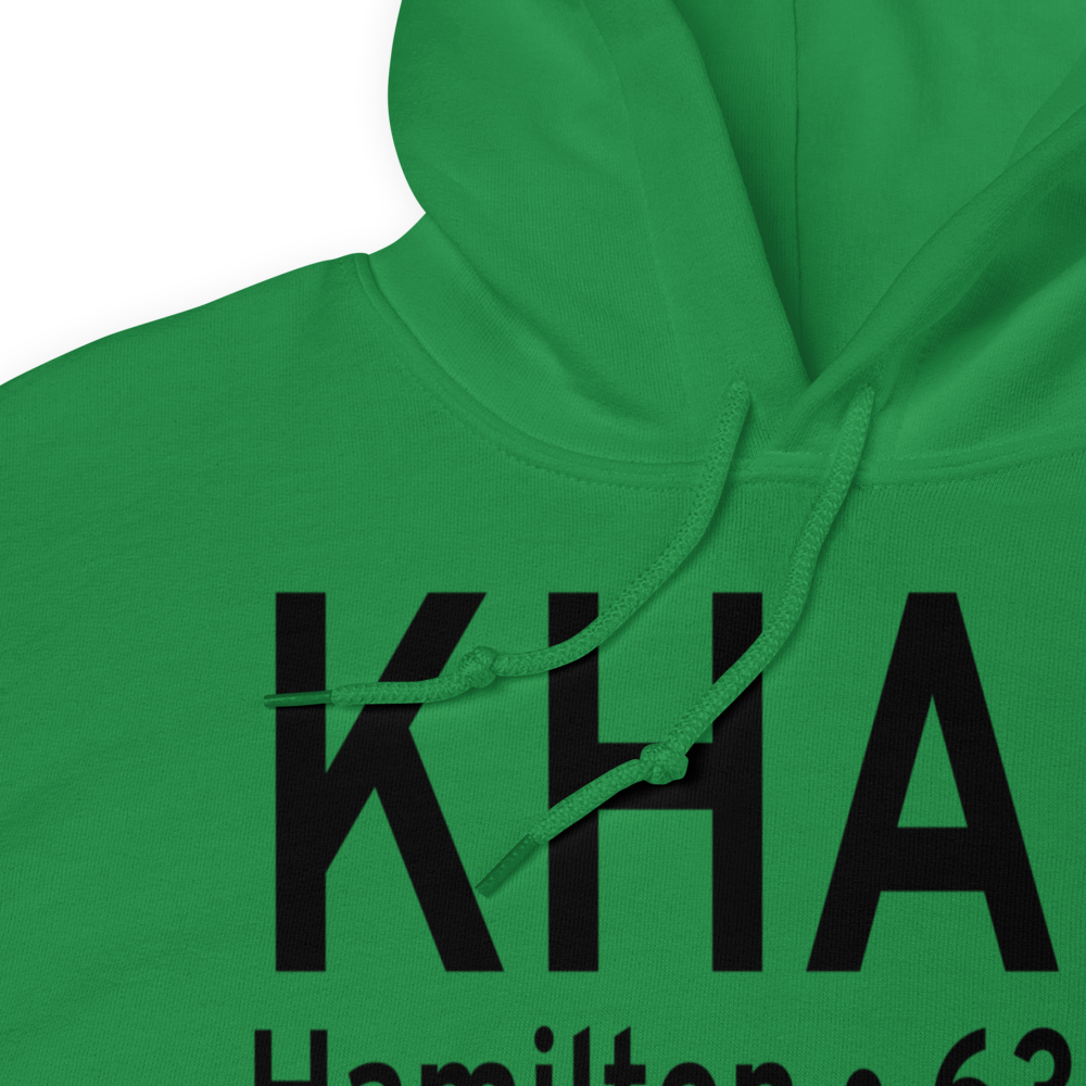 Butler Co Regional Airport - Hogan Field (KHAO) ICAO Hoodie Sweatshirt 