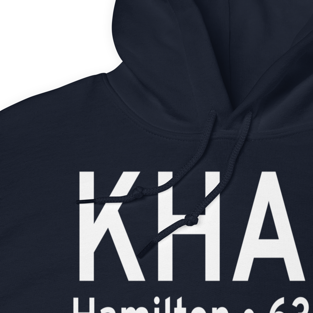 Butler Co Regional Airport - Hogan Field (KHAO) ICAO Hoodie Sweatshirt 