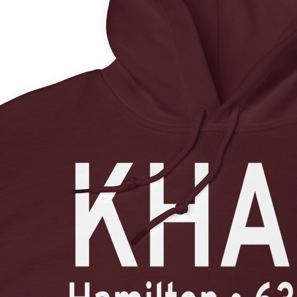 Butler Co Regional Airport - Hogan Field (KHAO) ICAO Hoodie Sweatshirt 