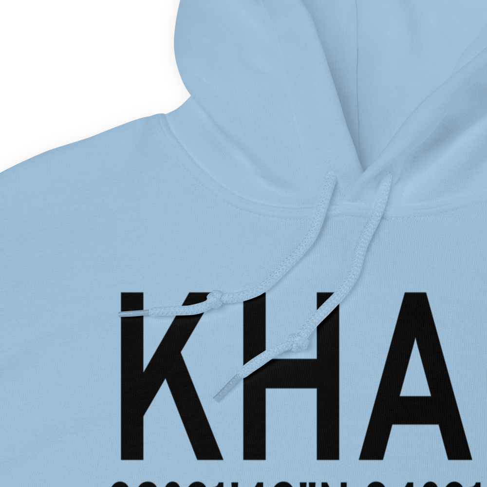 Butler Co Regional Airport - Hogan Field (KHAO) ICAO Hoodie Sweatshirt 