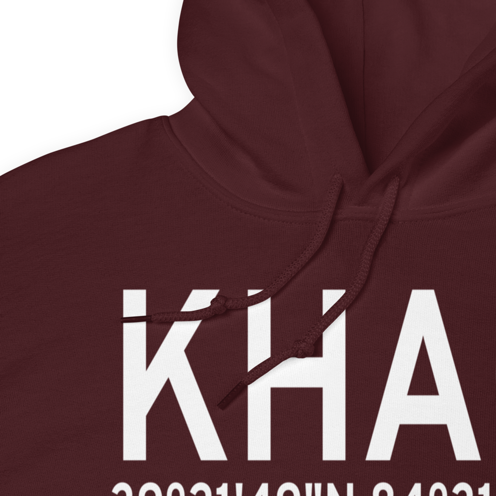 Butler Co Regional Airport - Hogan Field (KHAO) ICAO Hoodie Sweatshirt 