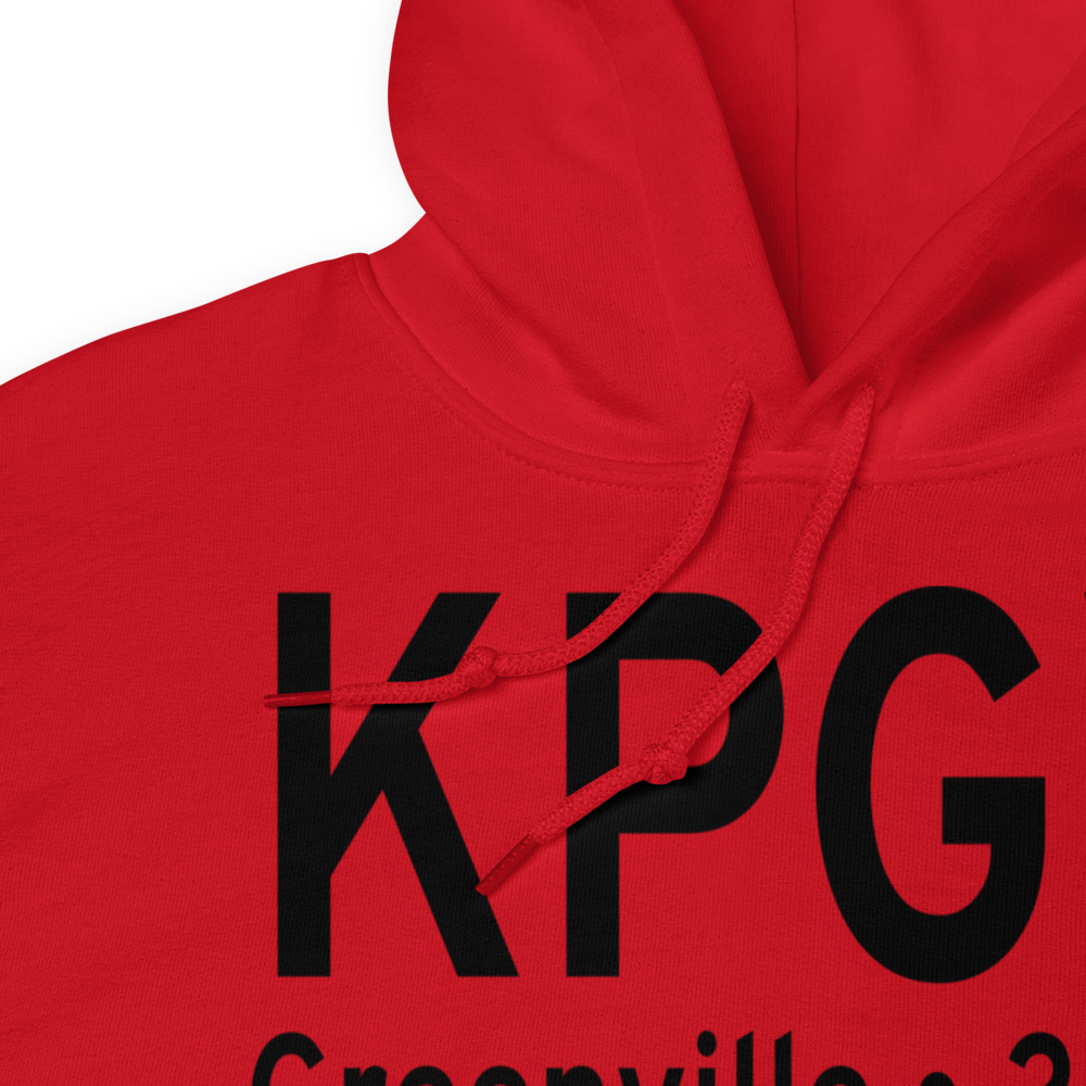 Pitt Greenville Airport (KPGV) ICAO Hoodie Sweatshirt 