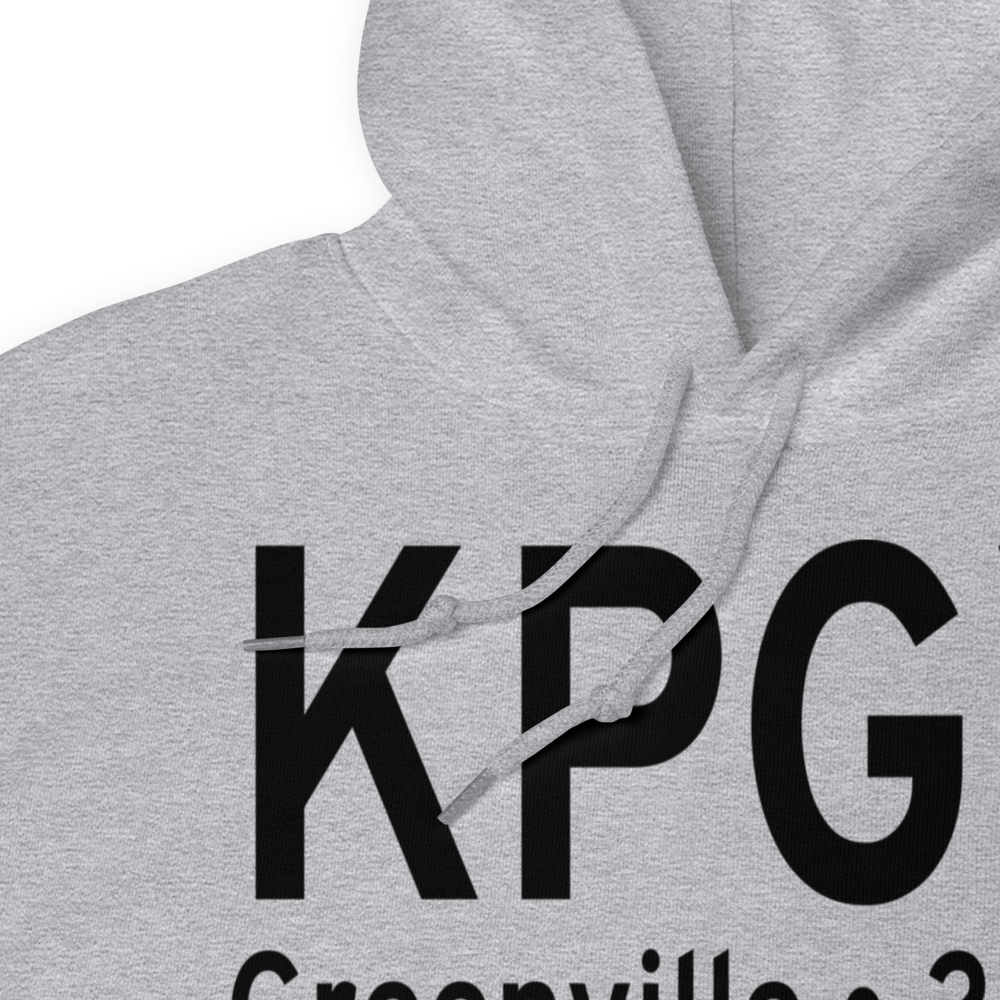 Pitt Greenville Airport (KPGV) ICAO Hoodie Sweatshirt 
