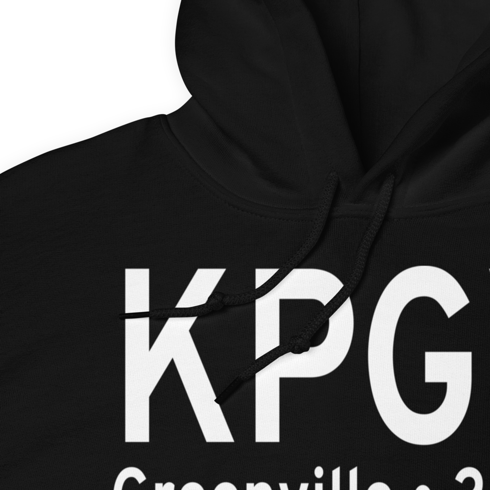 Pitt Greenville Airport (KPGV) ICAO Hoodie Sweatshirt 