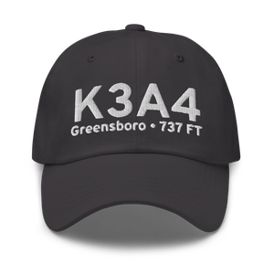 Southeast Greensboro Airport (K3A4) ICAO Hat