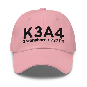 Southeast Greensboro Airport (K3A4) ICAO Hat