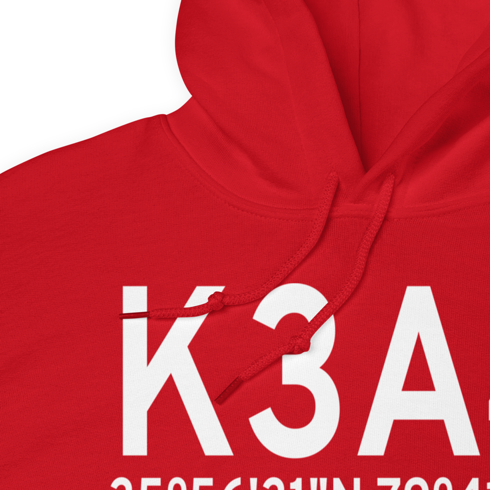 Southeast Greensboro Airport (K3A4) ICAO Hoodie Sweatshirt 