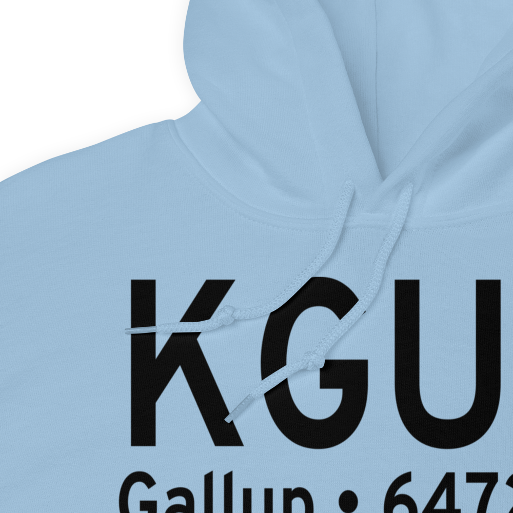 Gallup Municipal Airport (KGUP) ICAO Hoodie Sweatshirt 