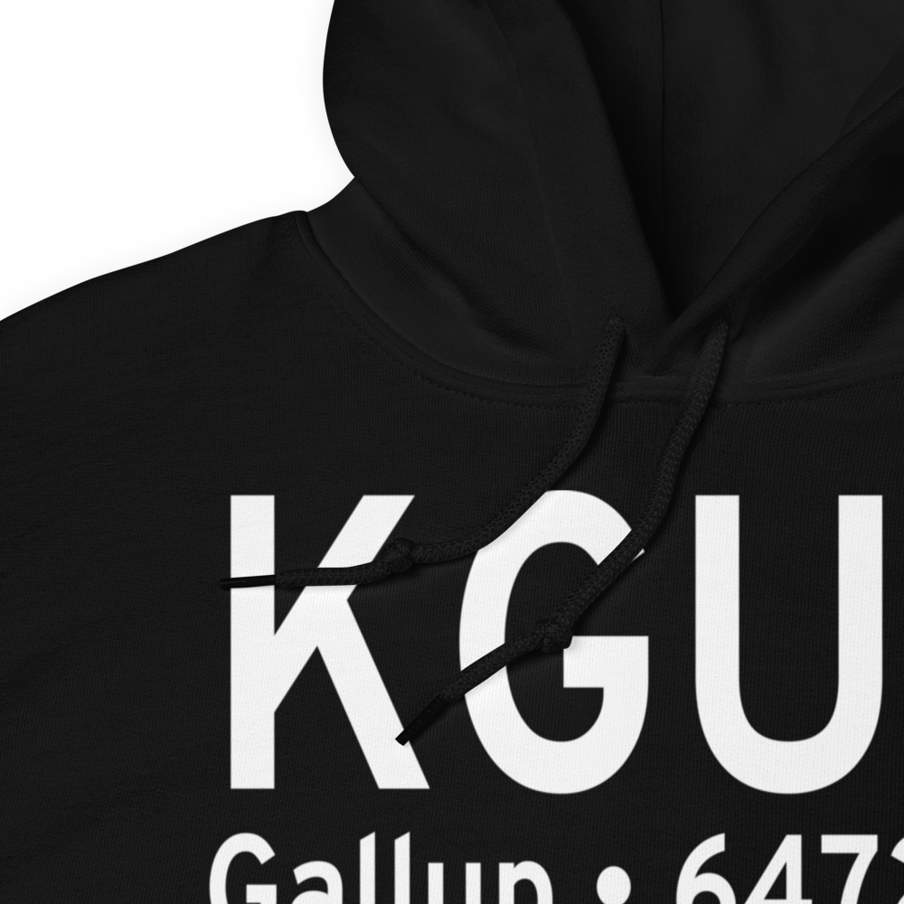 Gallup Municipal Airport (KGUP) ICAO Hoodie Sweatshirt 
