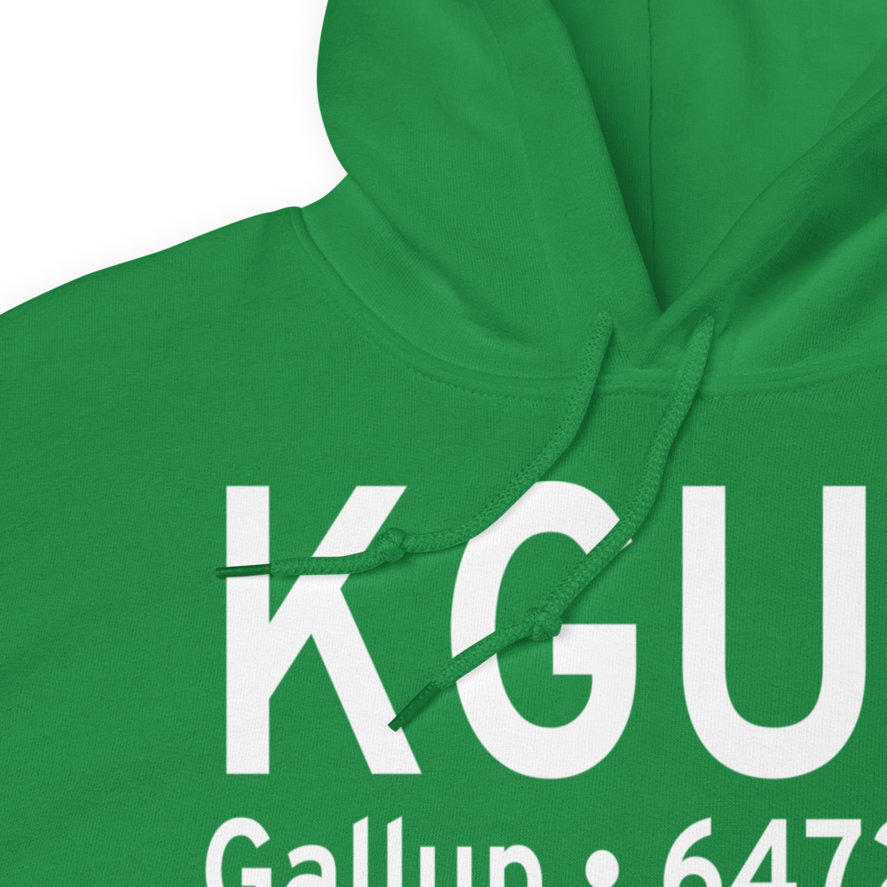 Gallup Municipal Airport (KGUP) ICAO Hoodie Sweatshirt 