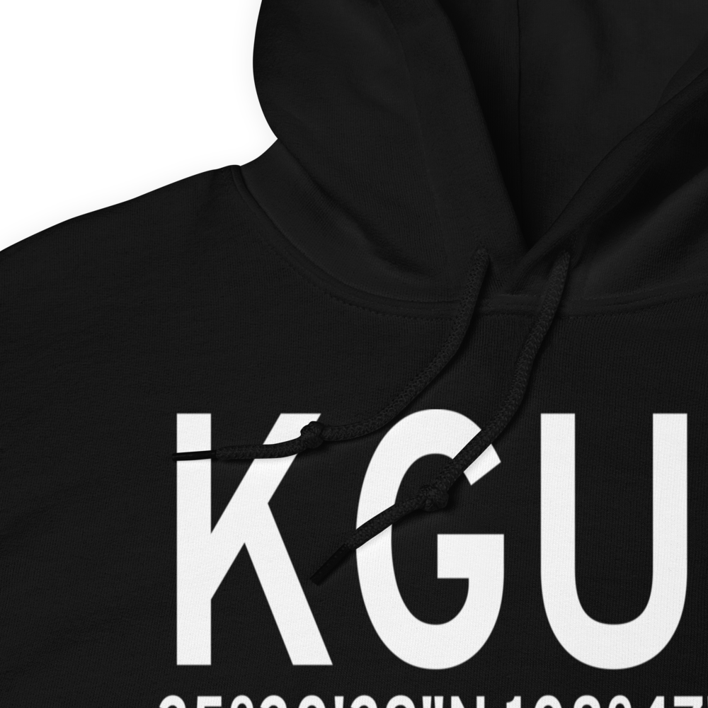 Gallup Municipal Airport (KGUP) ICAO Hoodie Sweatshirt 