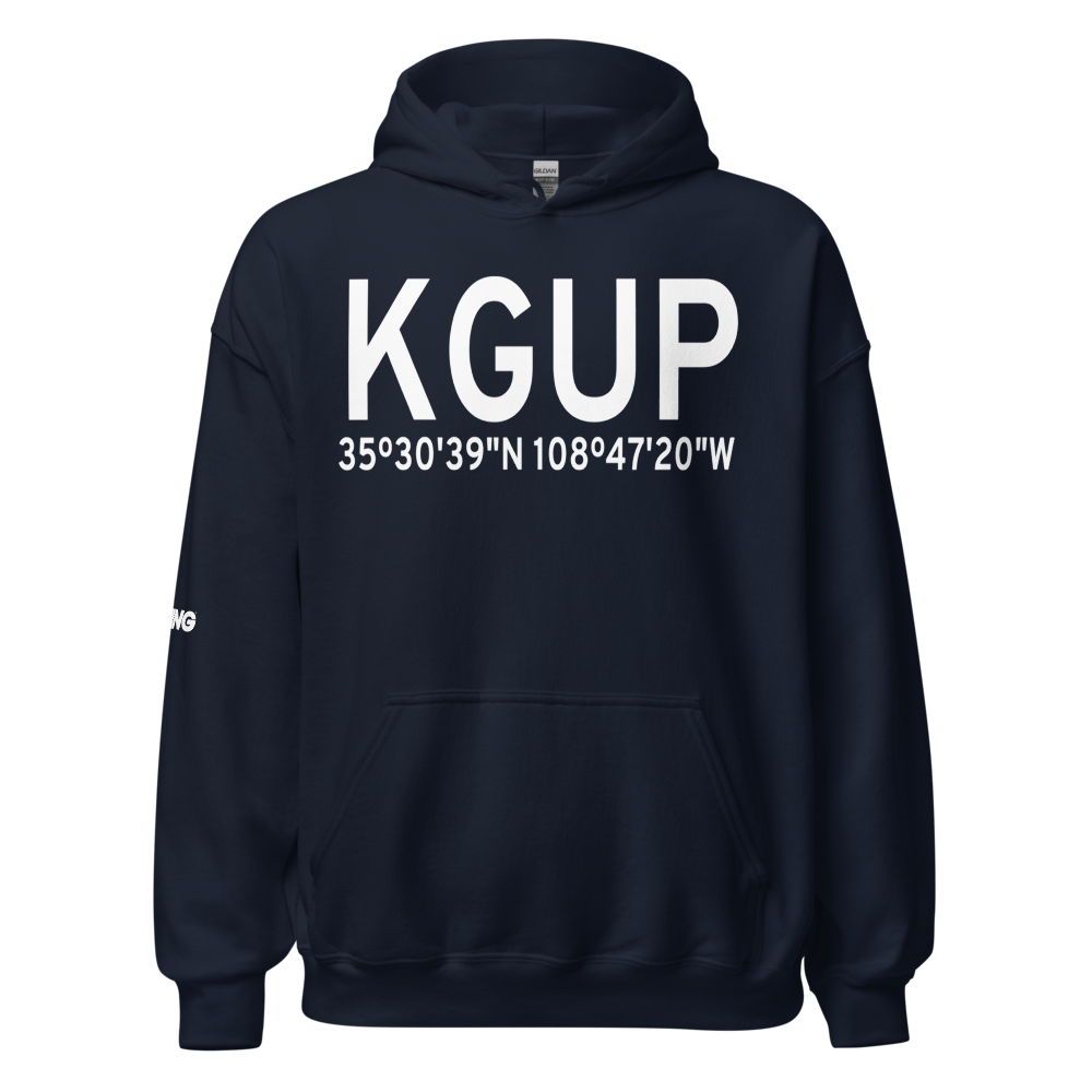 Gallup Municipal Airport (KGUP) ICAO Hoodie Sweatshirt 
