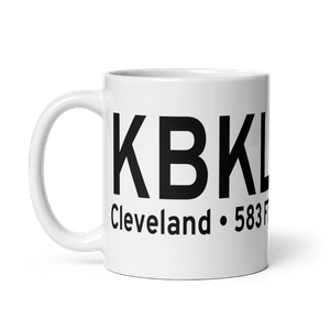 Burke Lakefront Airport (KBKL) ICAO Mug