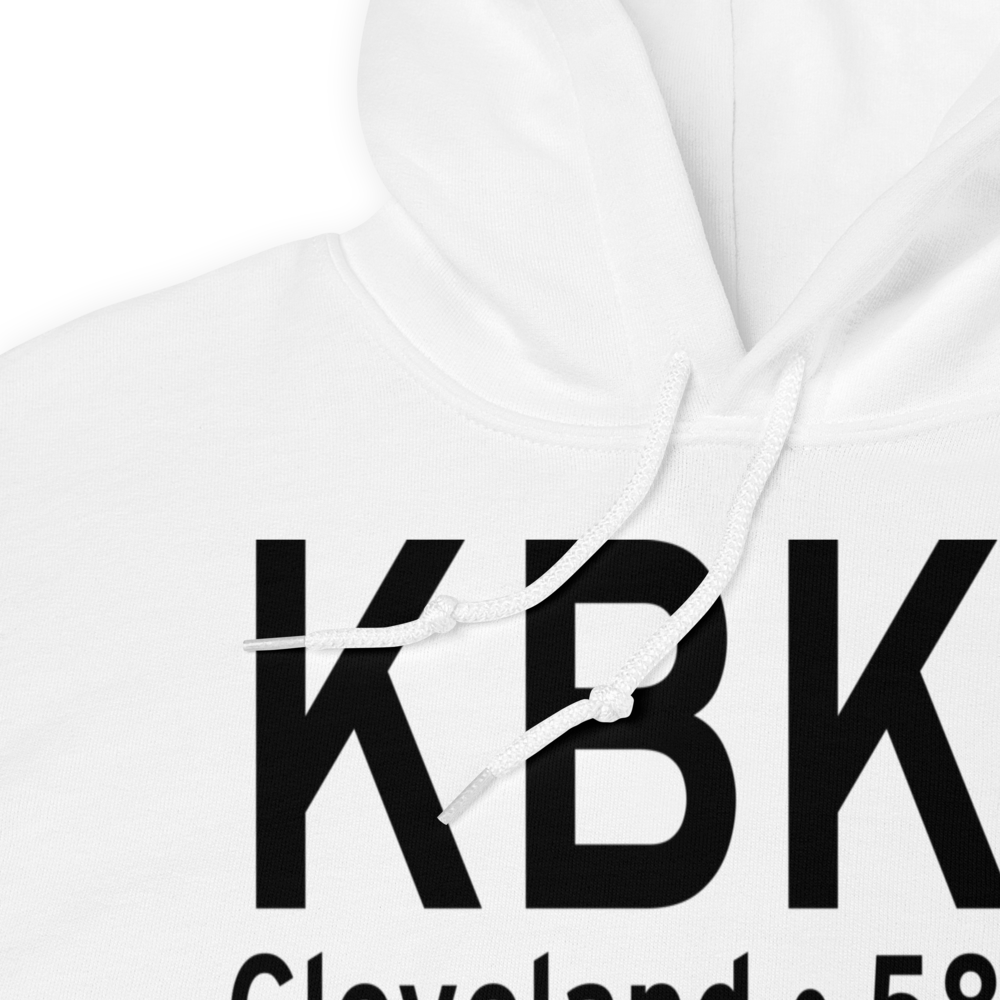Burke Lakefront Airport (KBKL) ICAO Hoodie Sweatshirt 
