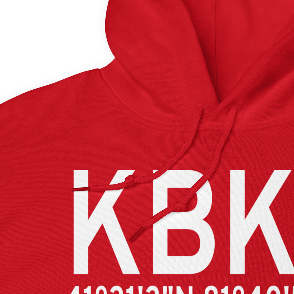 Burke Lakefront Airport (KBKL) ICAO Hoodie Sweatshirt 