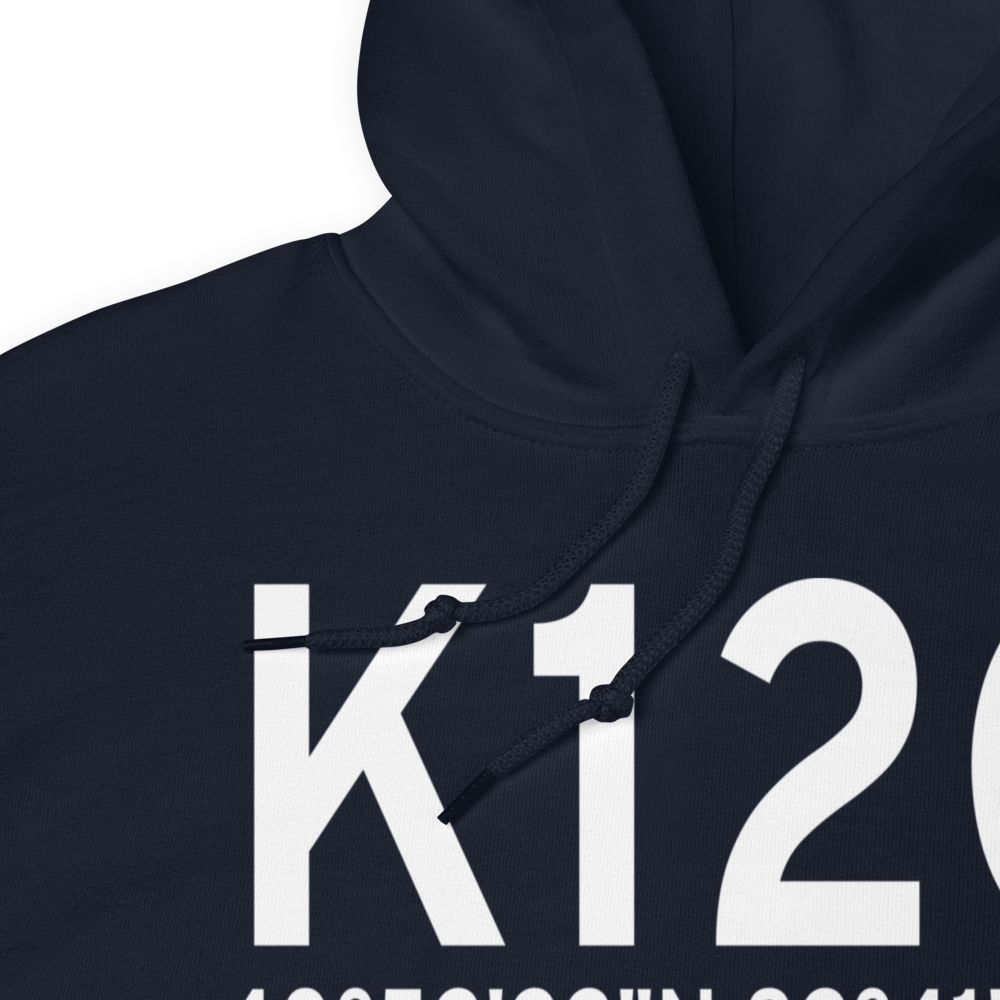 Shelby Community Airport (K12G) ICAO Hoodie Sweatshirt 
