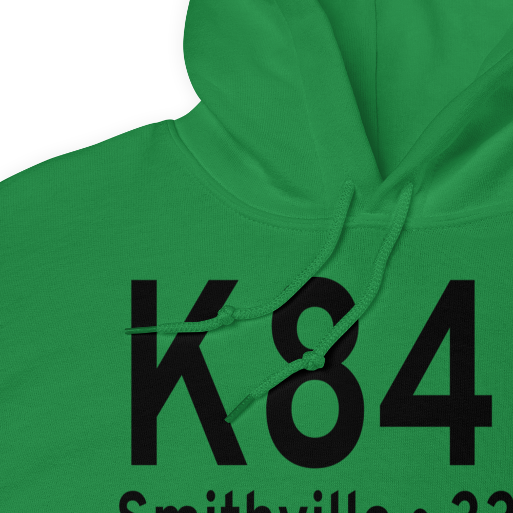 Smithville Crawford Municipal Airport (K84R) ICAO Hoodie Sweatshirt 