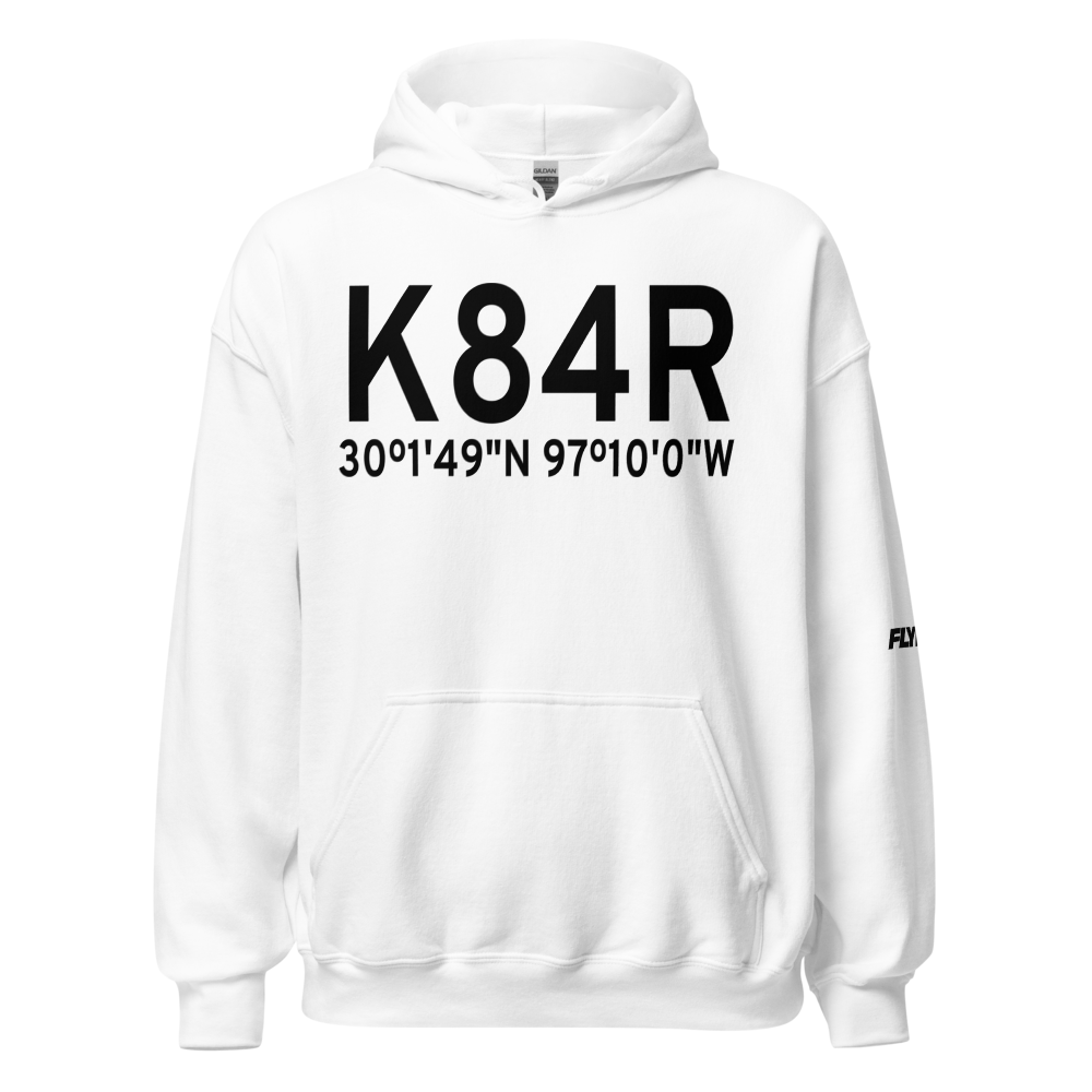 Smithville Crawford Municipal Airport (K84R) ICAO Hoodie Sweatshirt 