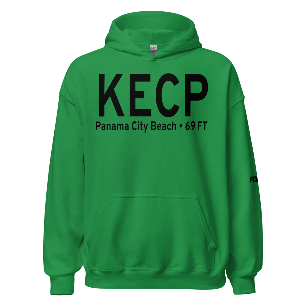 Northwest Florida Beaches International Airport (KECP) ICAO Hoodie Sweatshirt 