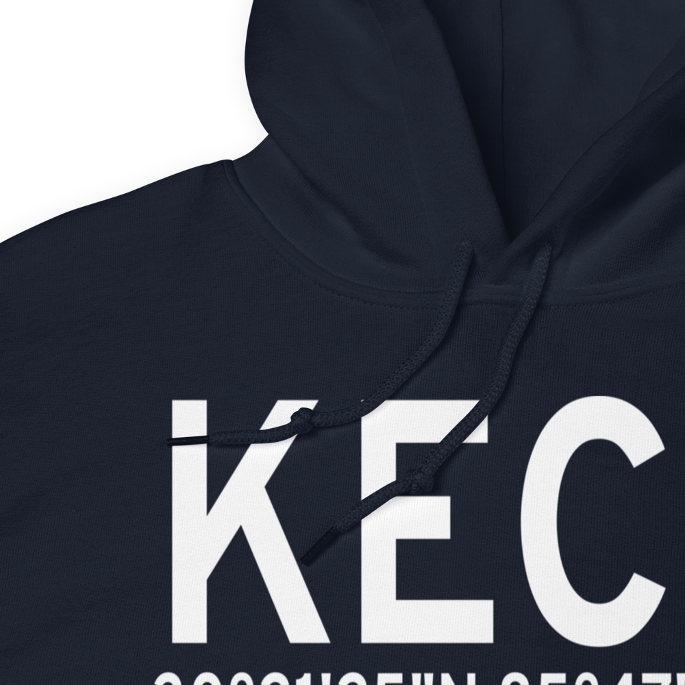 Northwest Florida Beaches International Airport (KECP) ICAO Hoodie Sweatshirt 