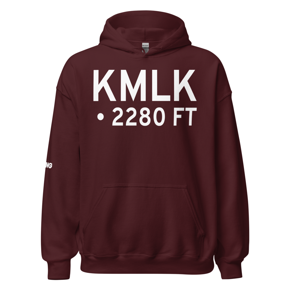 Malta Airport (KMLK) ICAO Hoodie Sweatshirt 