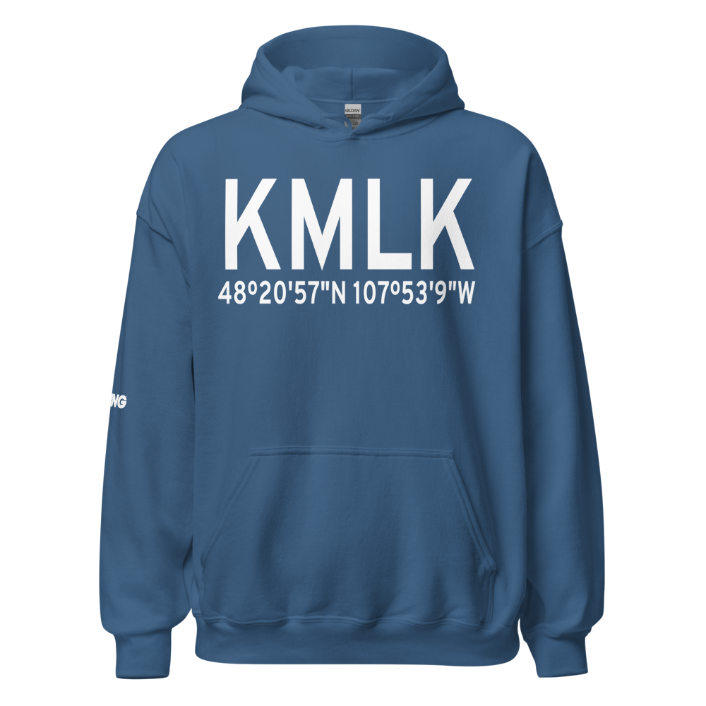 Malta Airport (KMLK) ICAO Hoodie Sweatshirt 
