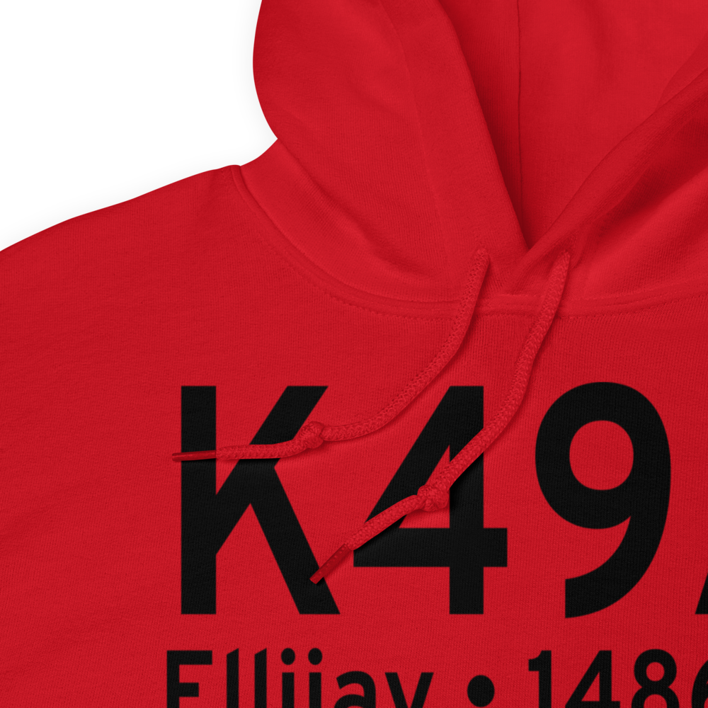 Gilmer County Airport (K49A) ICAO Hoodie Sweatshirt 