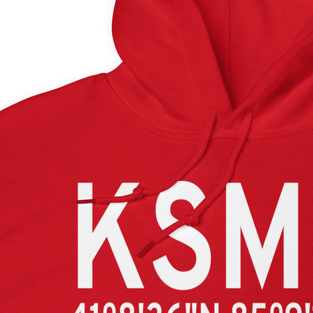 Smith Field (KSMD) ICAO Hoodie Sweatshirt 