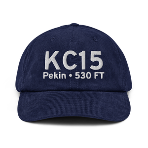 Pekin Municipal Airport (KC15) ICAO Hat