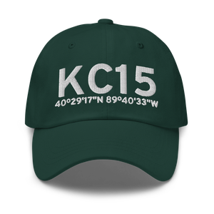 Pekin Municipal Airport (KC15) ICAO Hat