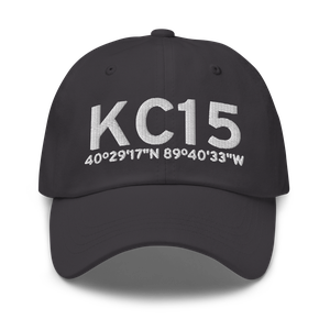 Pekin Municipal Airport (KC15) ICAO Hat