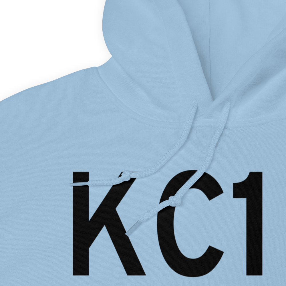 Pekin Municipal Airport (KC15) ICAO Hoodie Sweatshirt 