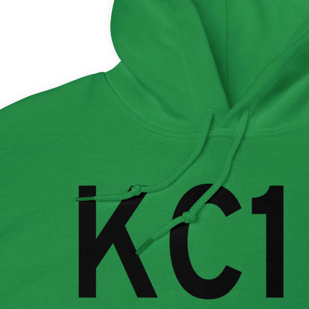 Pekin Municipal Airport (KC15) ICAO Hoodie Sweatshirt 