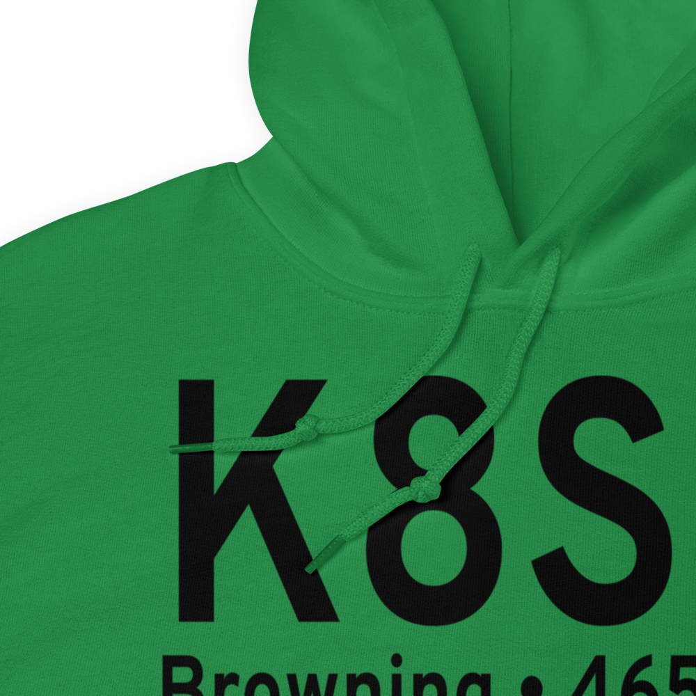 Starr Browning Airstrip (K8S0) ICAO Hoodie Sweatshirt 
